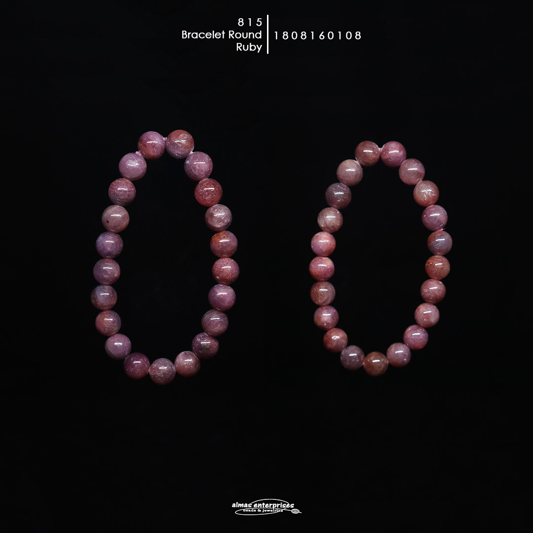 Rd Ruby Bracelet 815