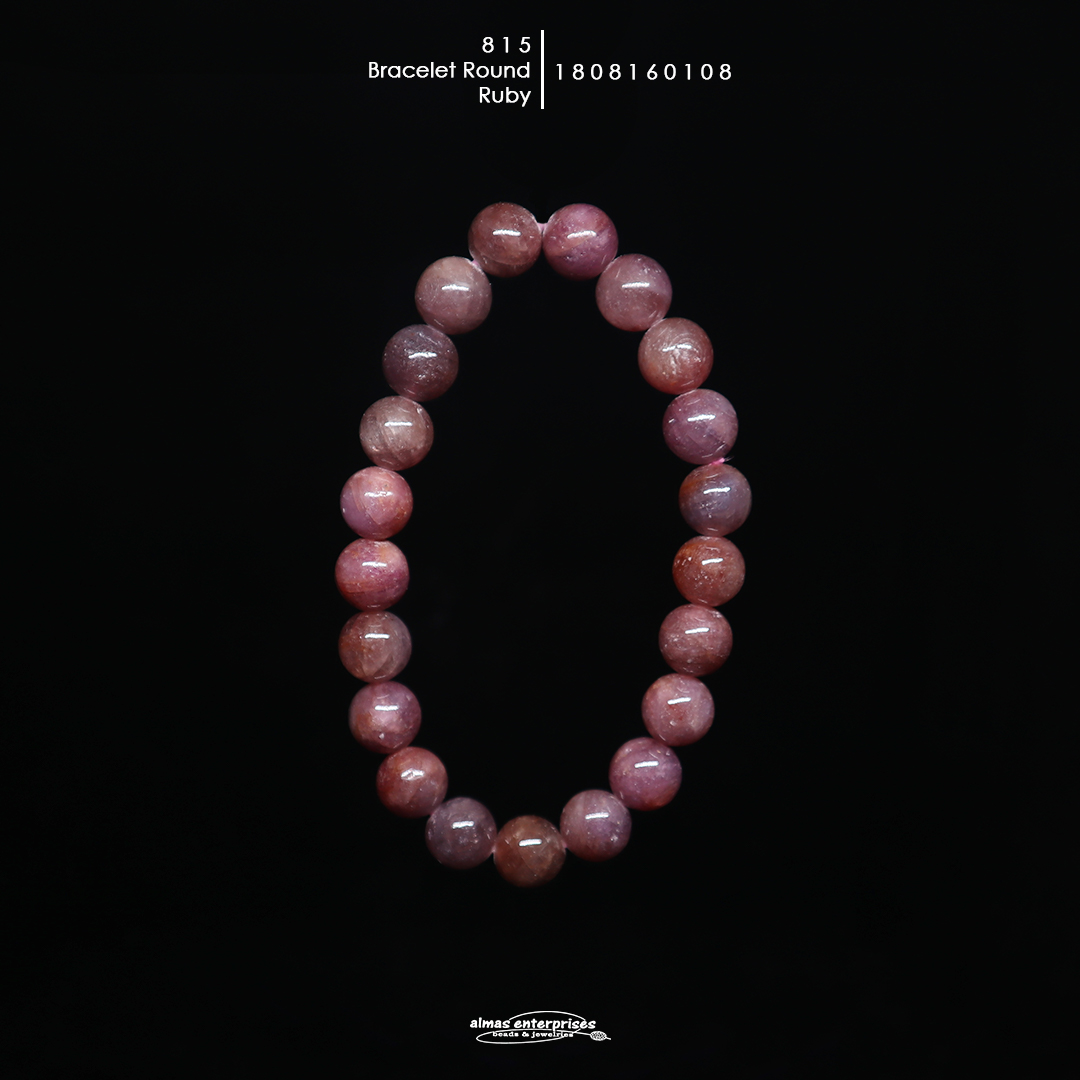 Rd Ruby Bracelet 815