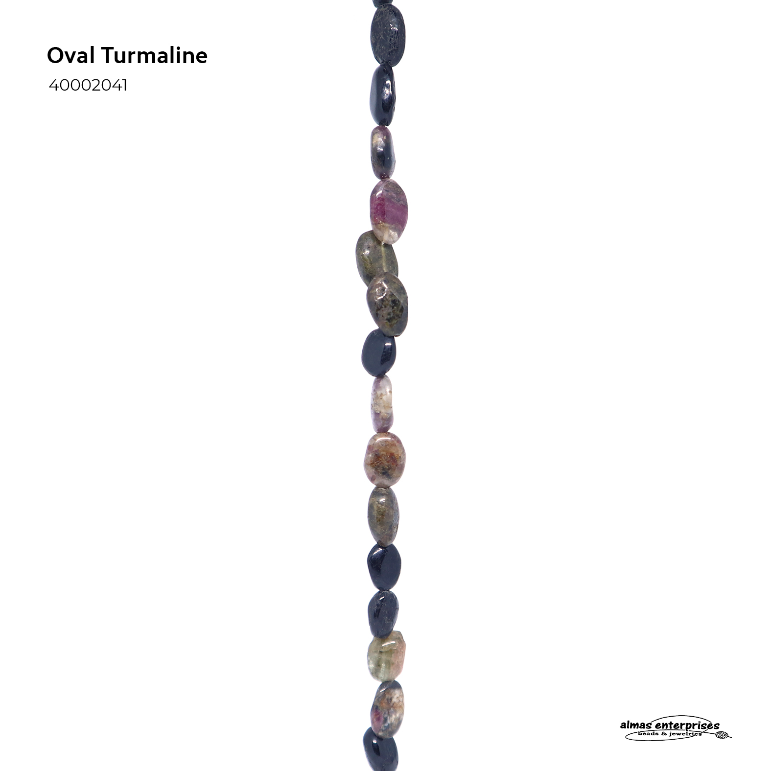 Oval Turmaline