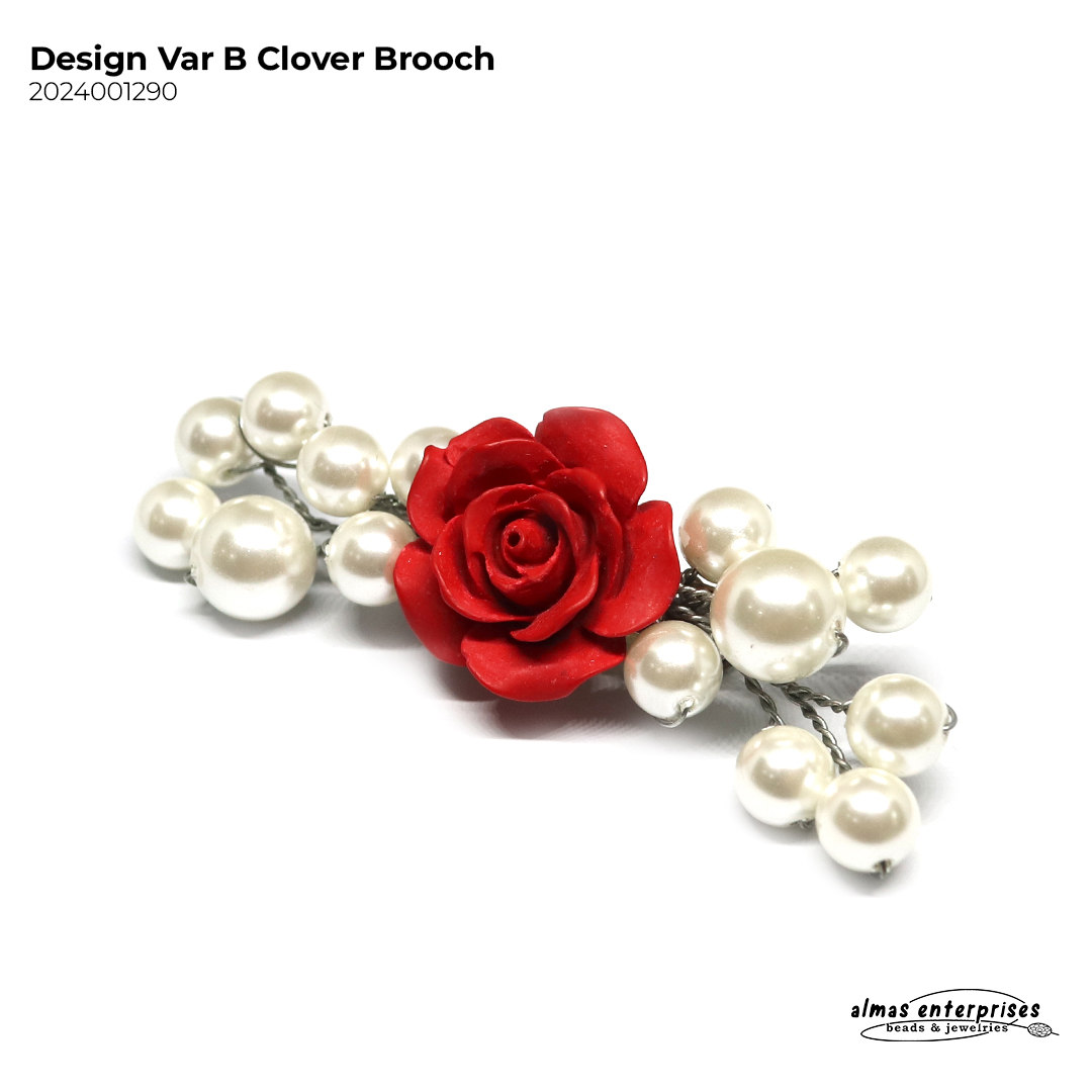 Design Clover Brooch 75