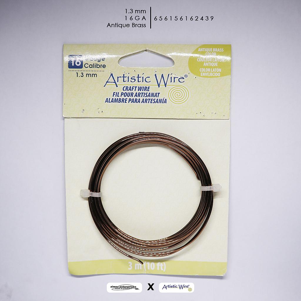 Artistic Wire Antique Brass/Gun Metal