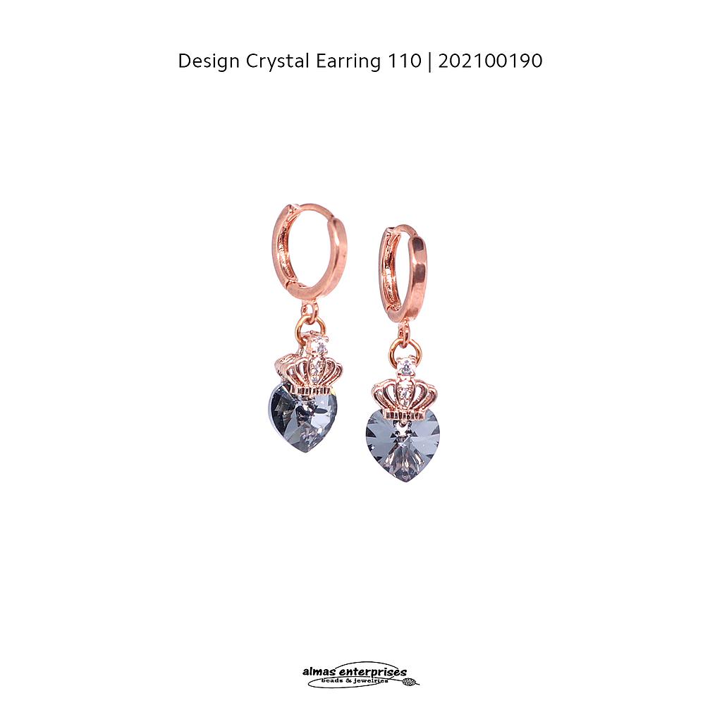 Design Crystal Earring 110