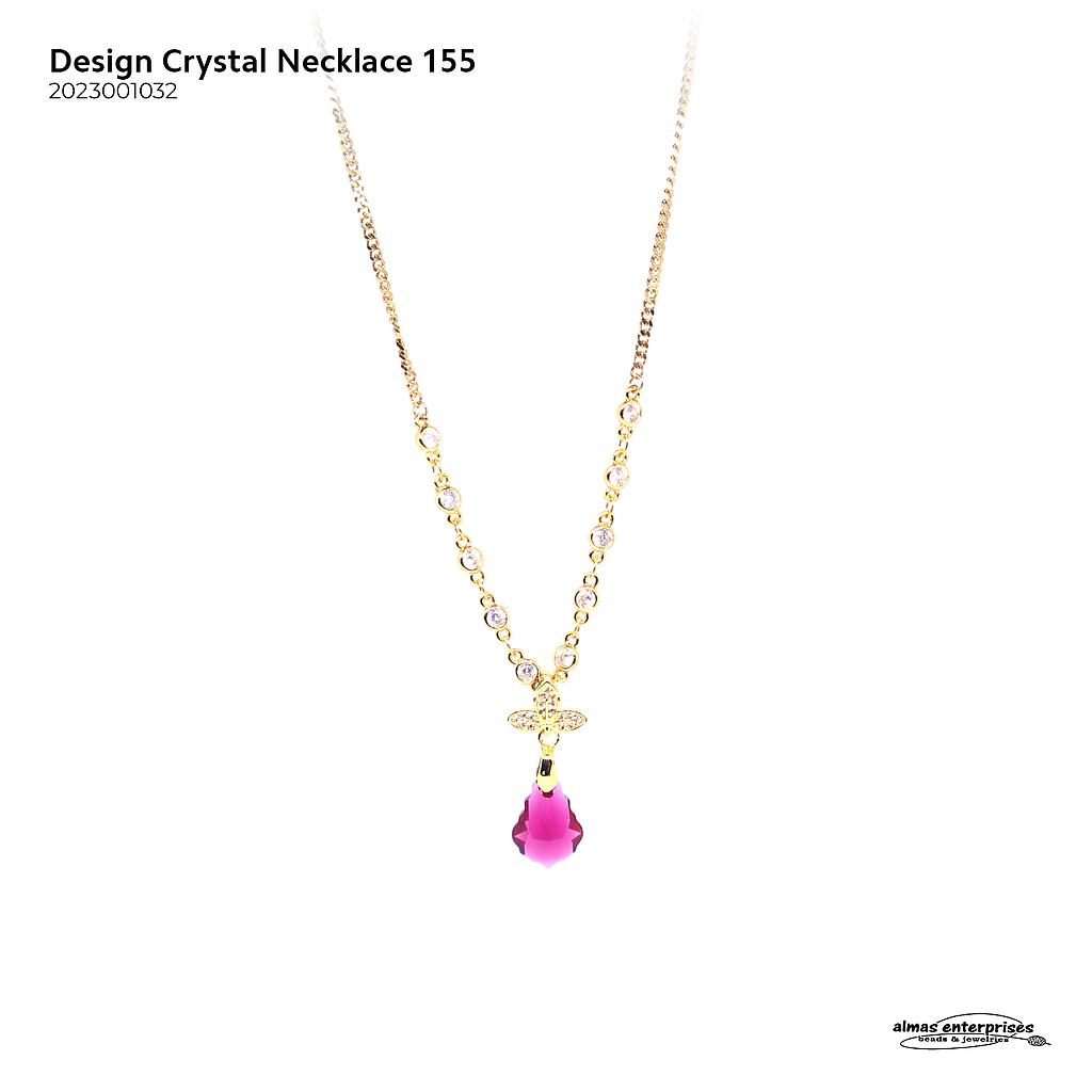 Design Crystal Necklace 155