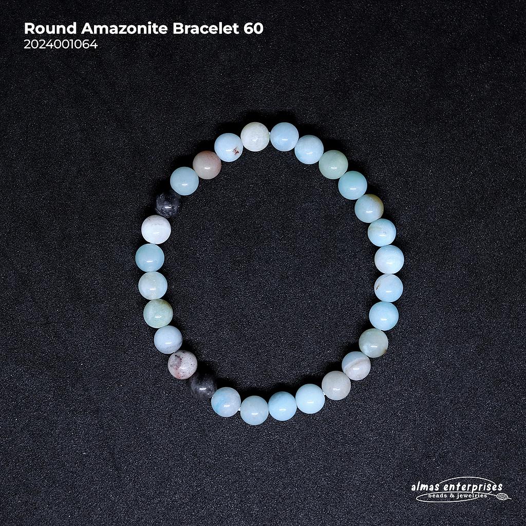 Design Round Amazonite Bracelet