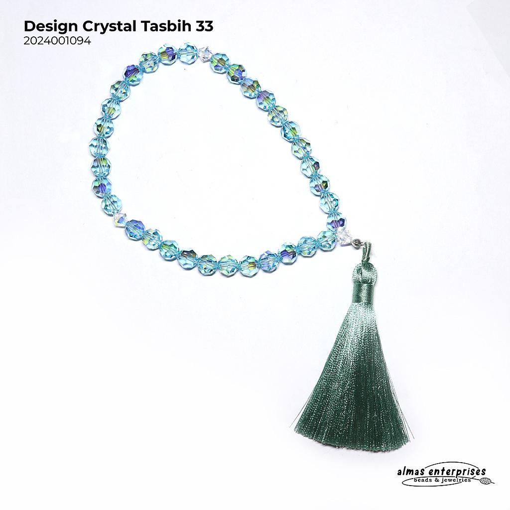 Design Crystal AB Tasbih 33