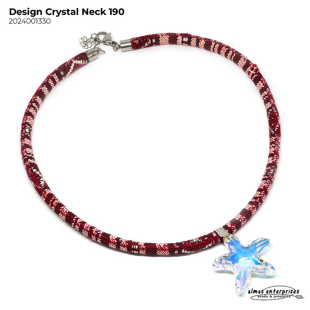 Design Crystal Necklace 190