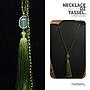 80cm Necklace With CZ Tassel