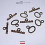 1768 Toggle Clasps/6pair