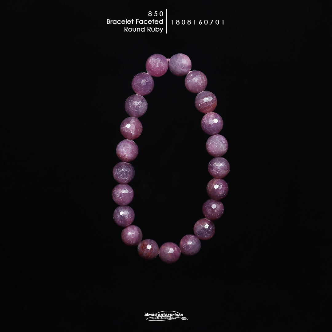 Fac Rd Ruby Bracelet 850