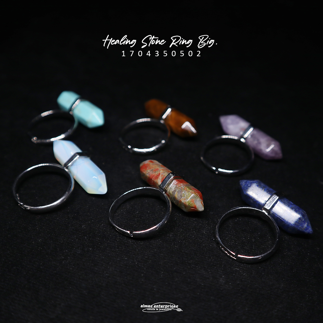 Healing Stone Ring Big