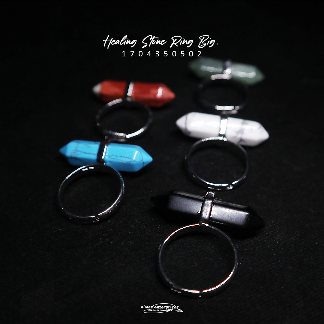 Healing Stone Ring Big