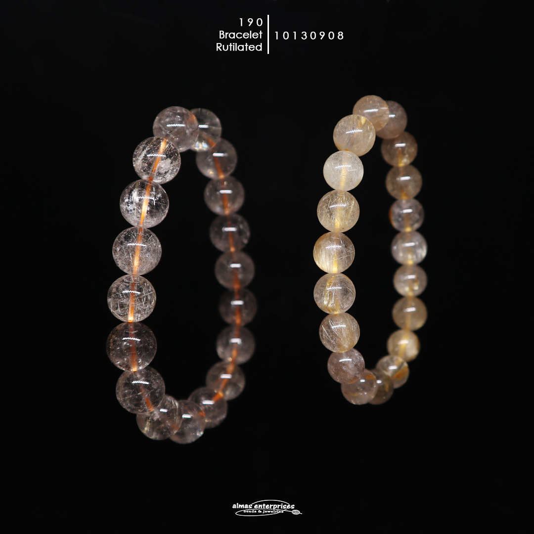 Rutilated Bracelet 190