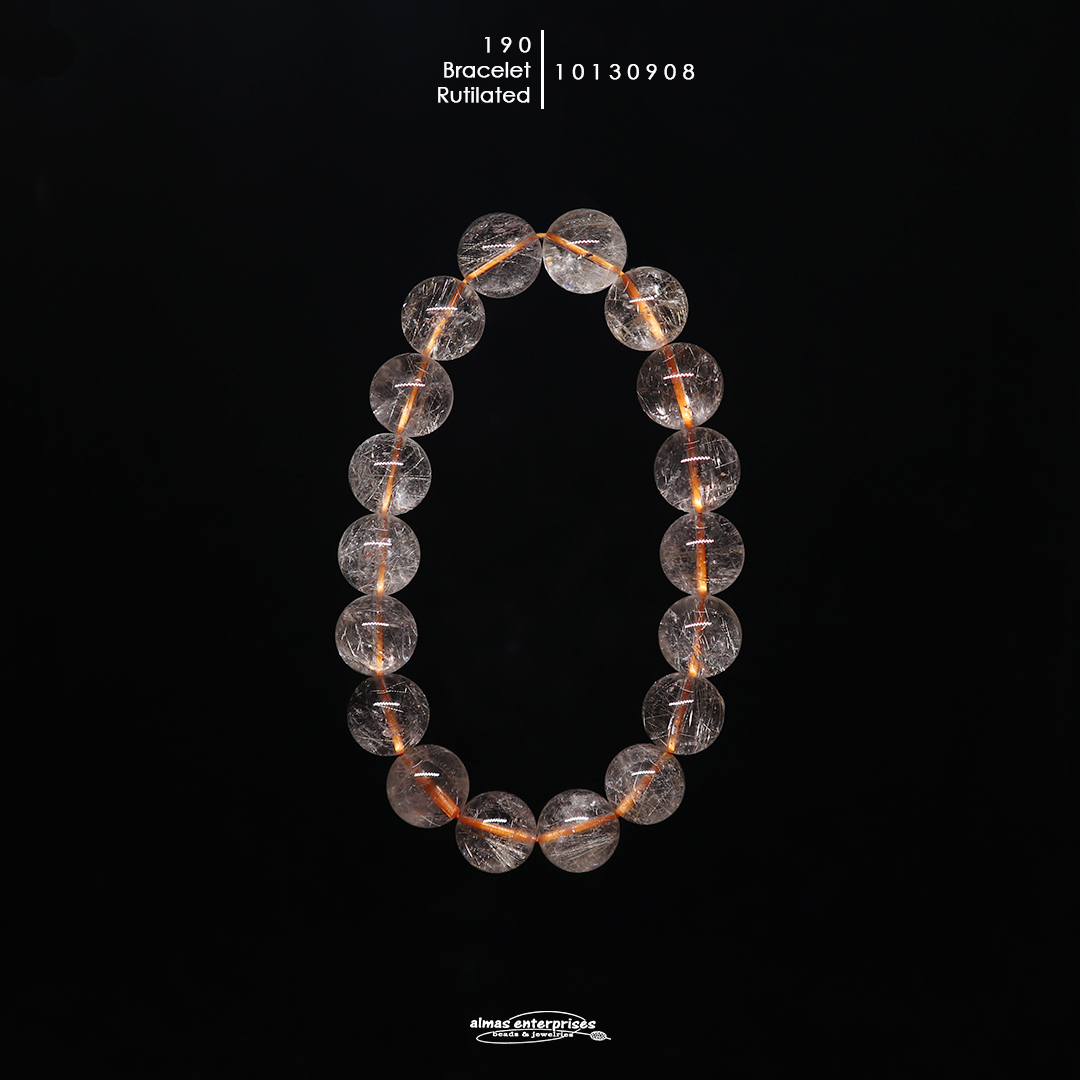 Rutilated Bracelet 190