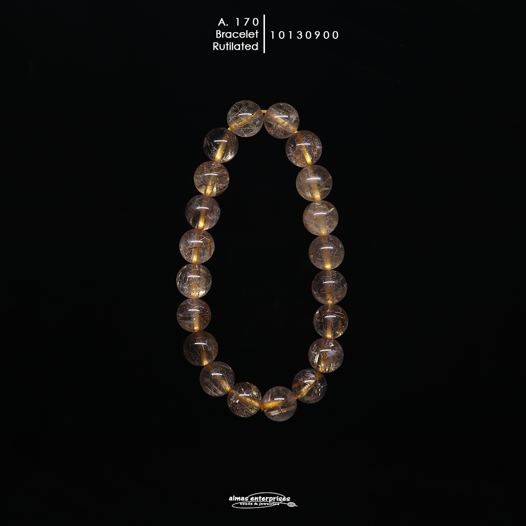 Rutilated Bracelet A 170