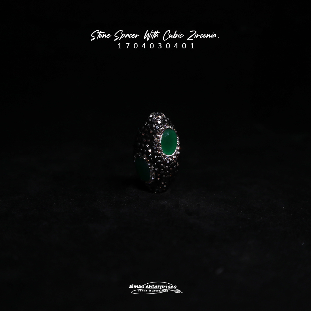 Stone Spacer With CZ