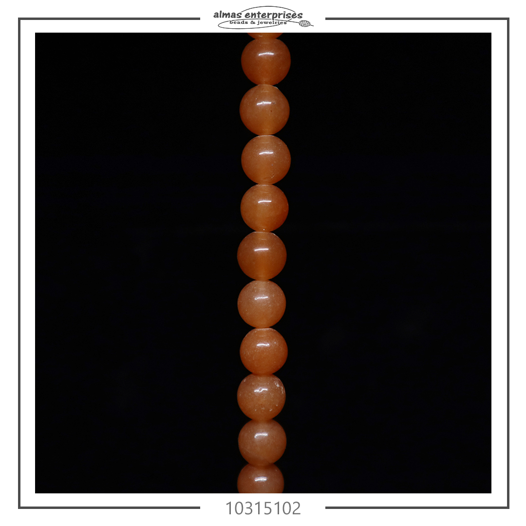 Round Nat.Red Aventurine