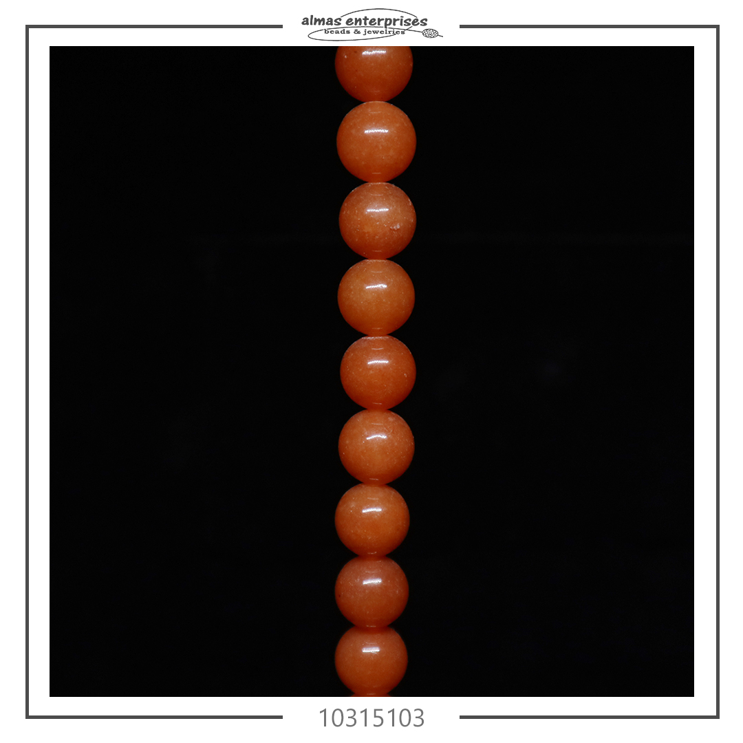 Round Nat.Red Aventurine