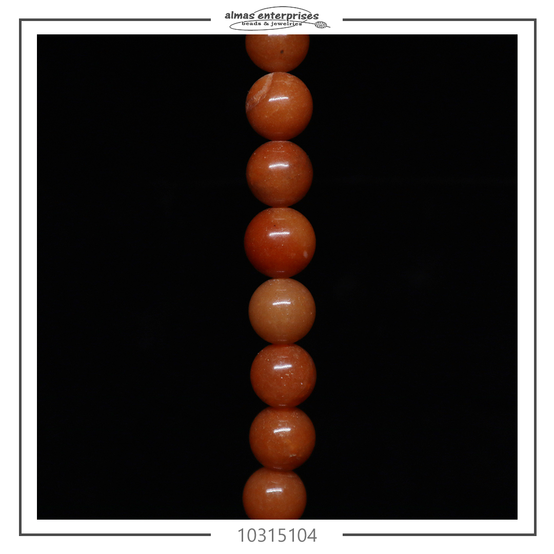 Round Nat.Red Aventurine
