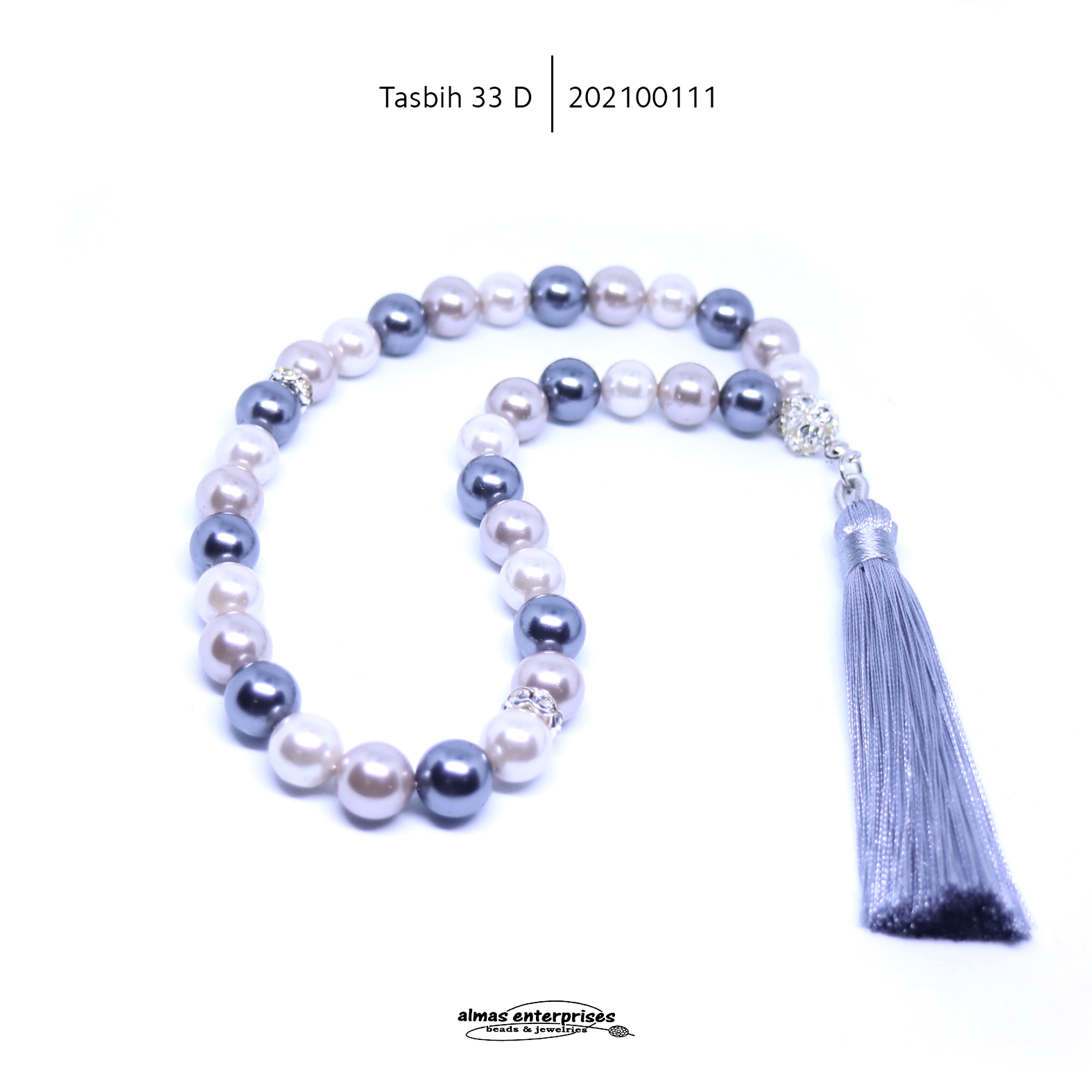 Design Tasbih 33 D