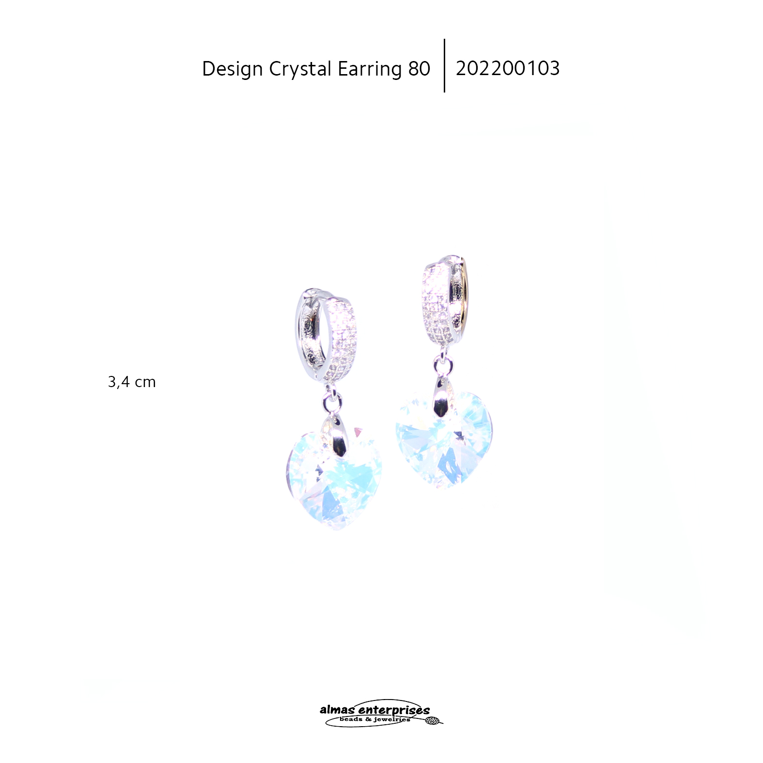Design Crystal Earring 80