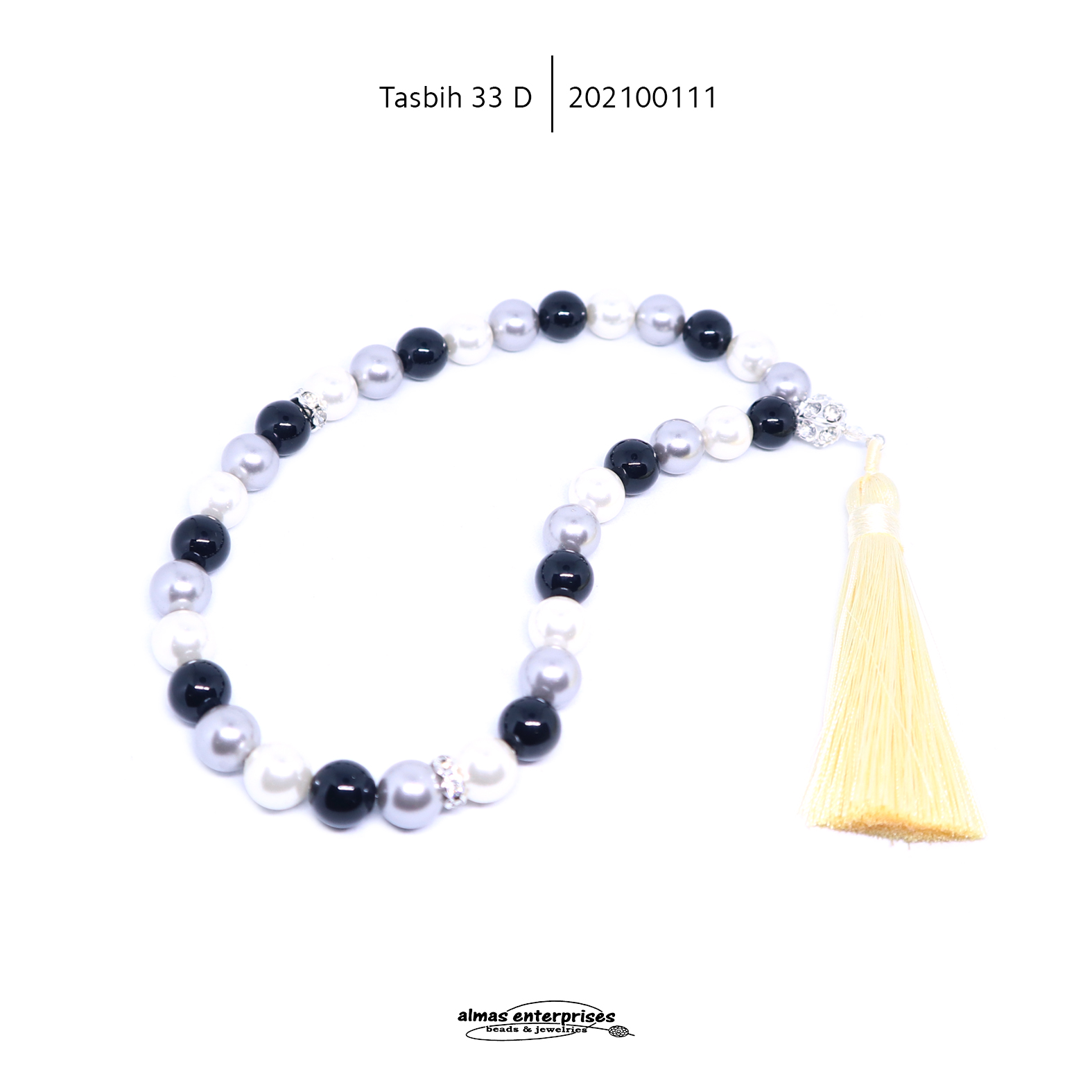Design Tasbih 33 D