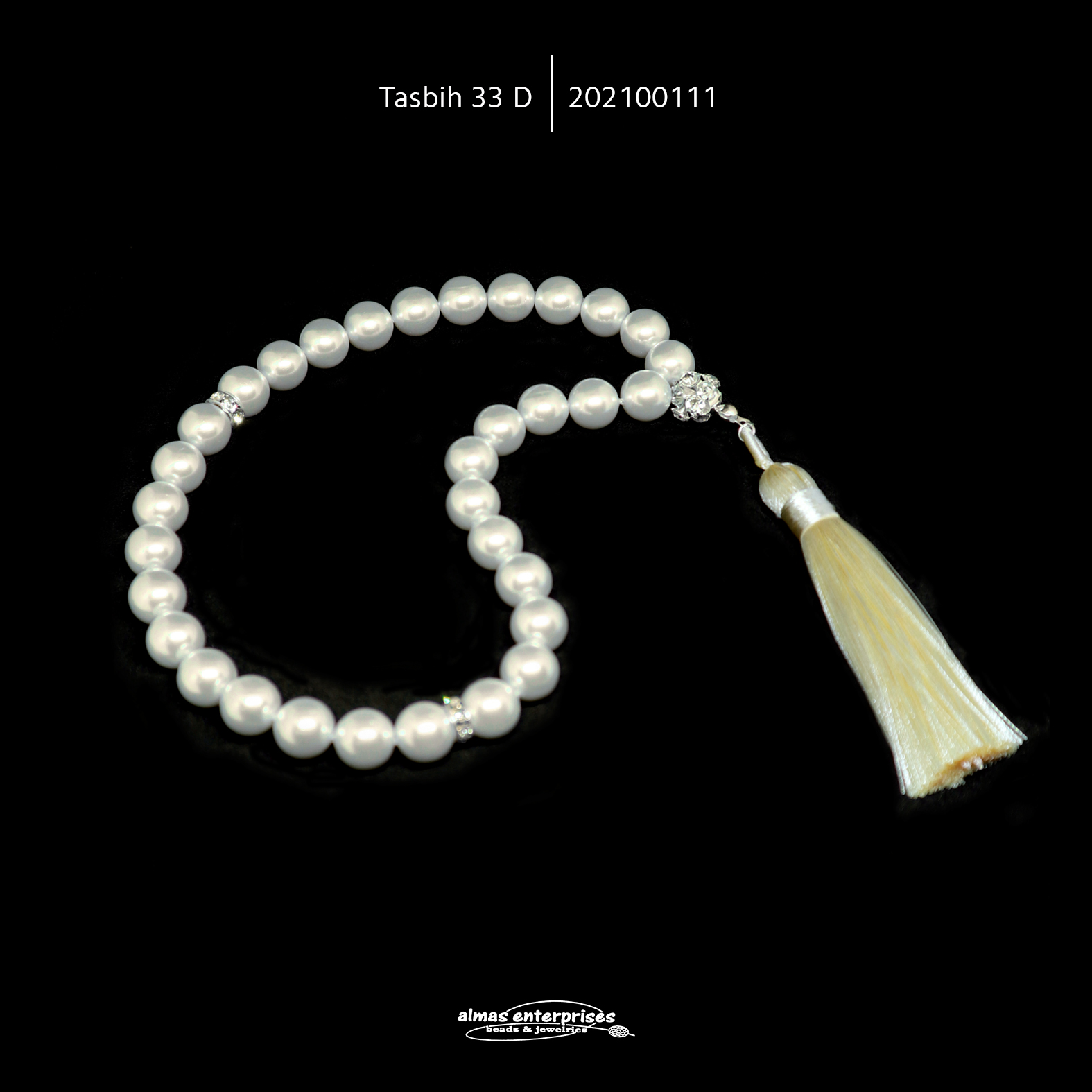 Design Tasbih 33 D