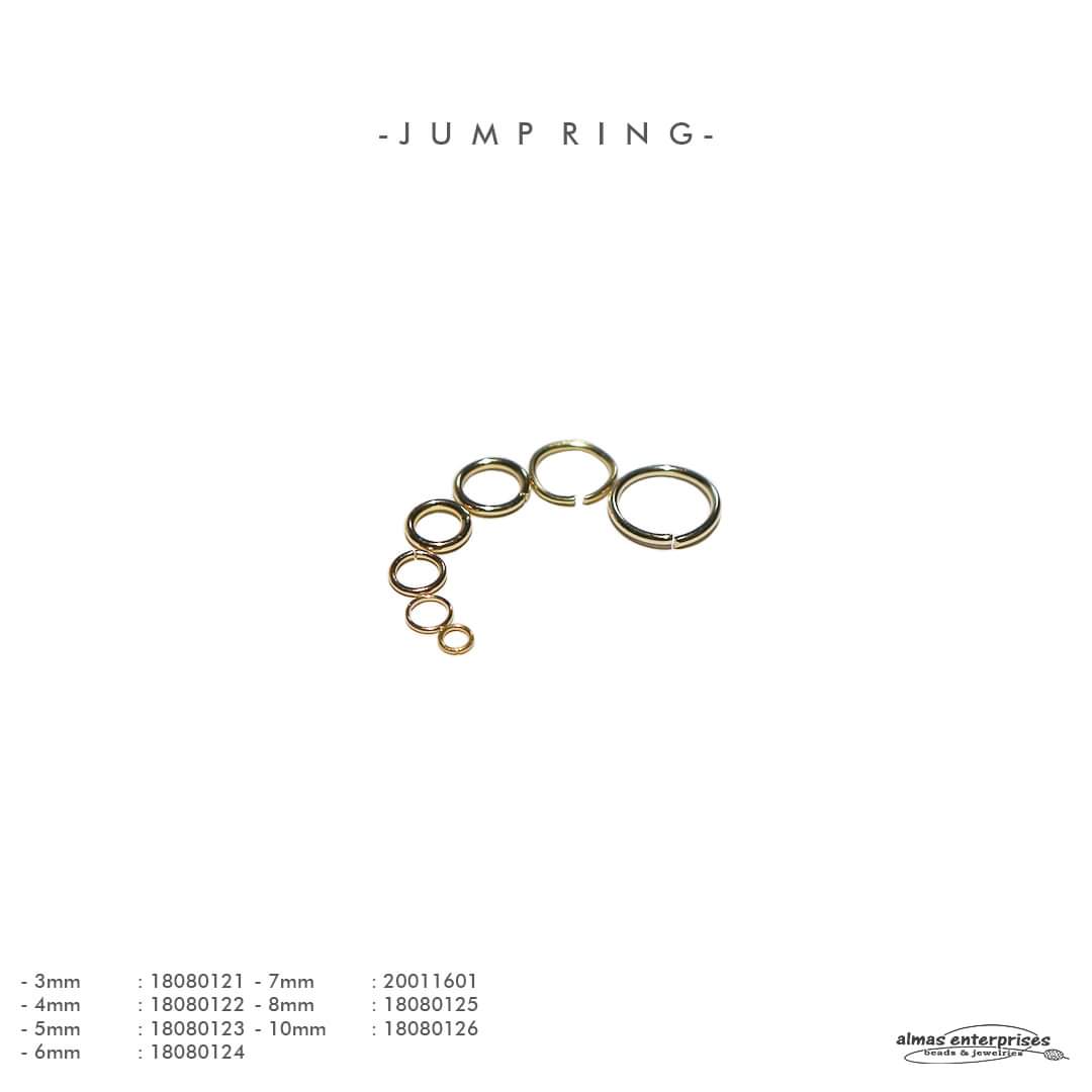 KK 451 6mm Rd Jumpring /12pcs