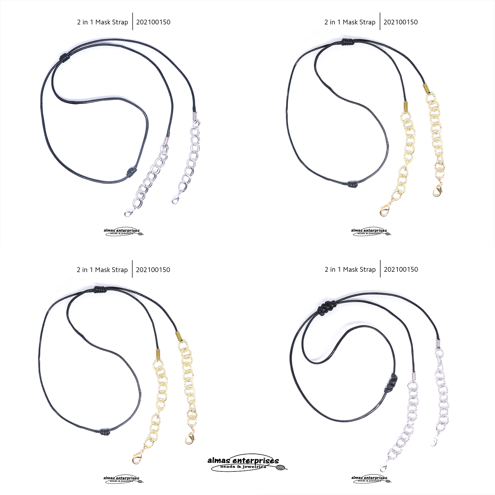 2 in 1 Mask Strap