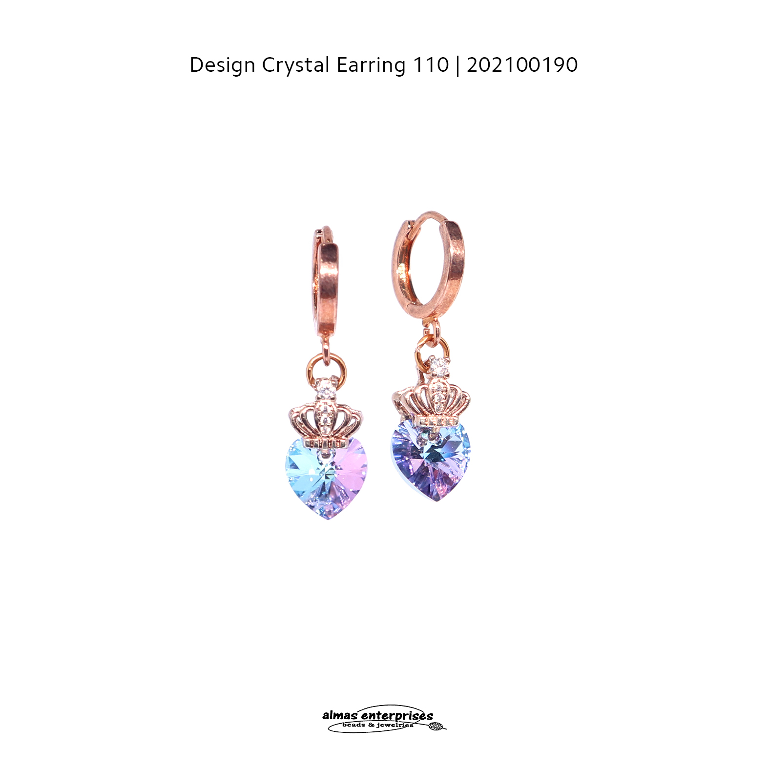 Design Crystal Earring 110