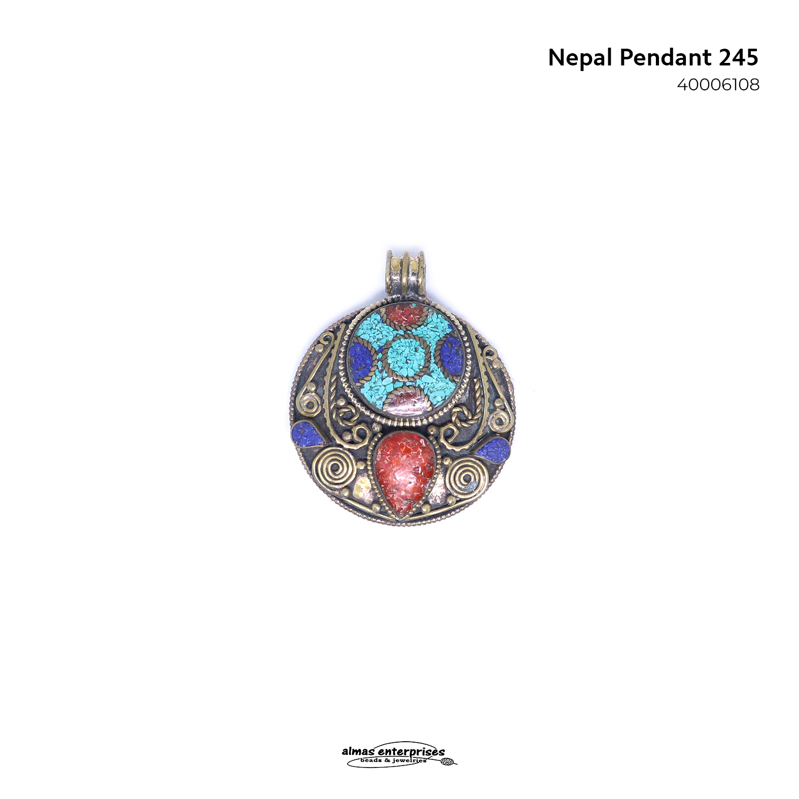 Nepal Pendant 245