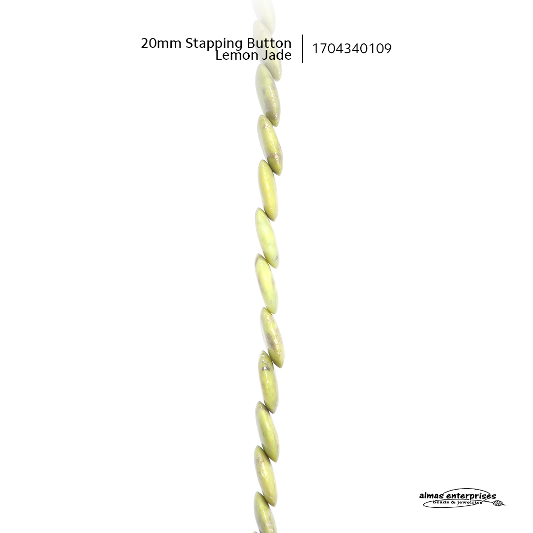 Stapping But 20mm Lemon Jade