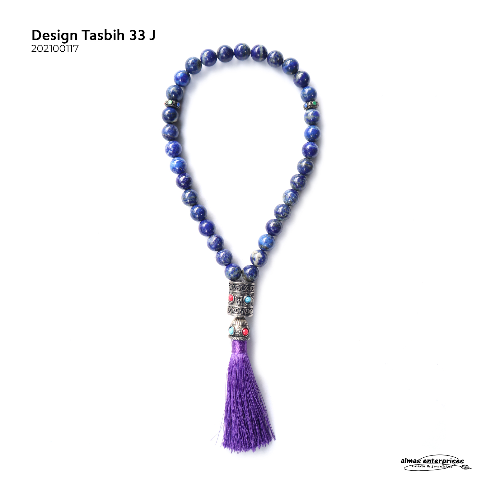Design Tasbih 33 J