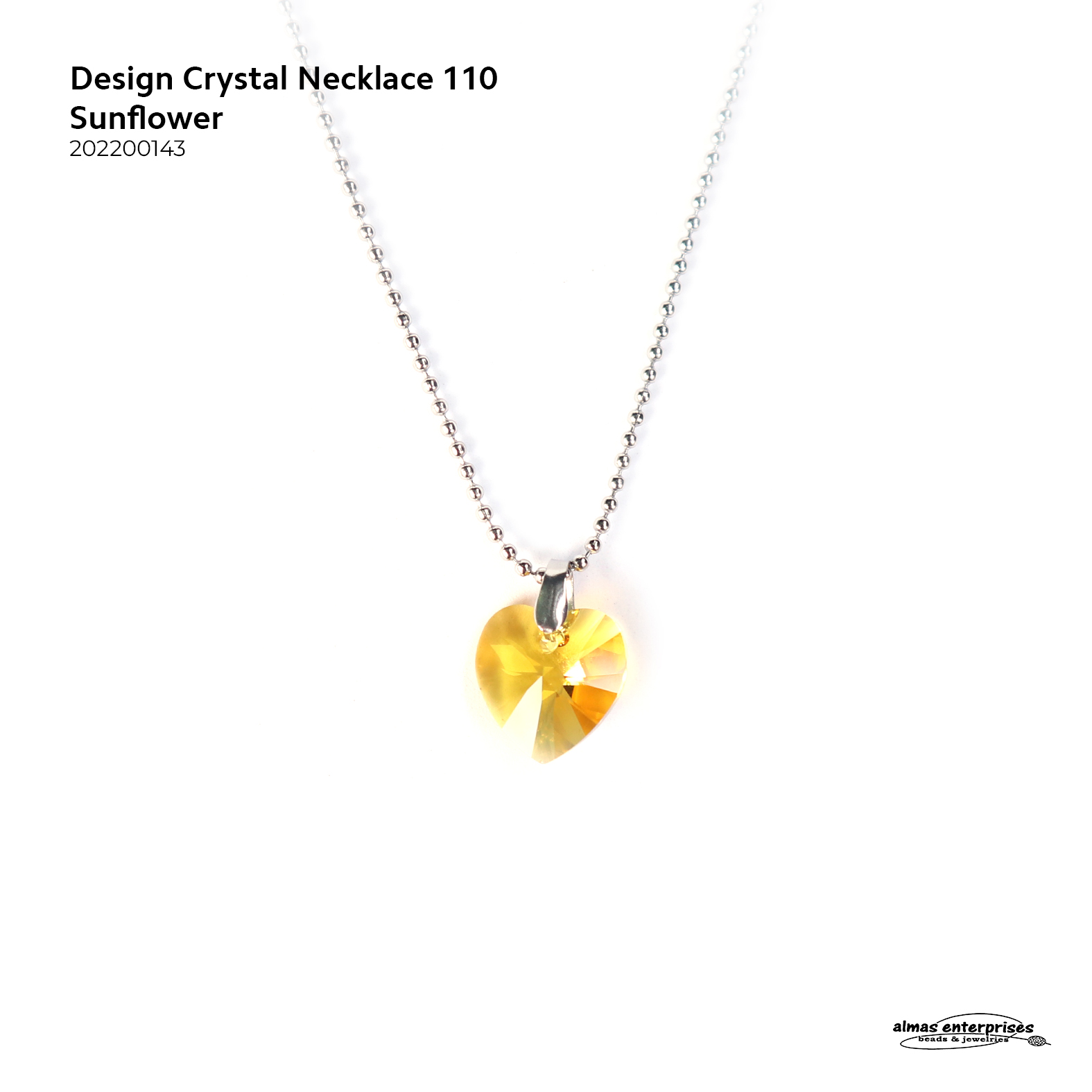 Design Crystal Necklace 110