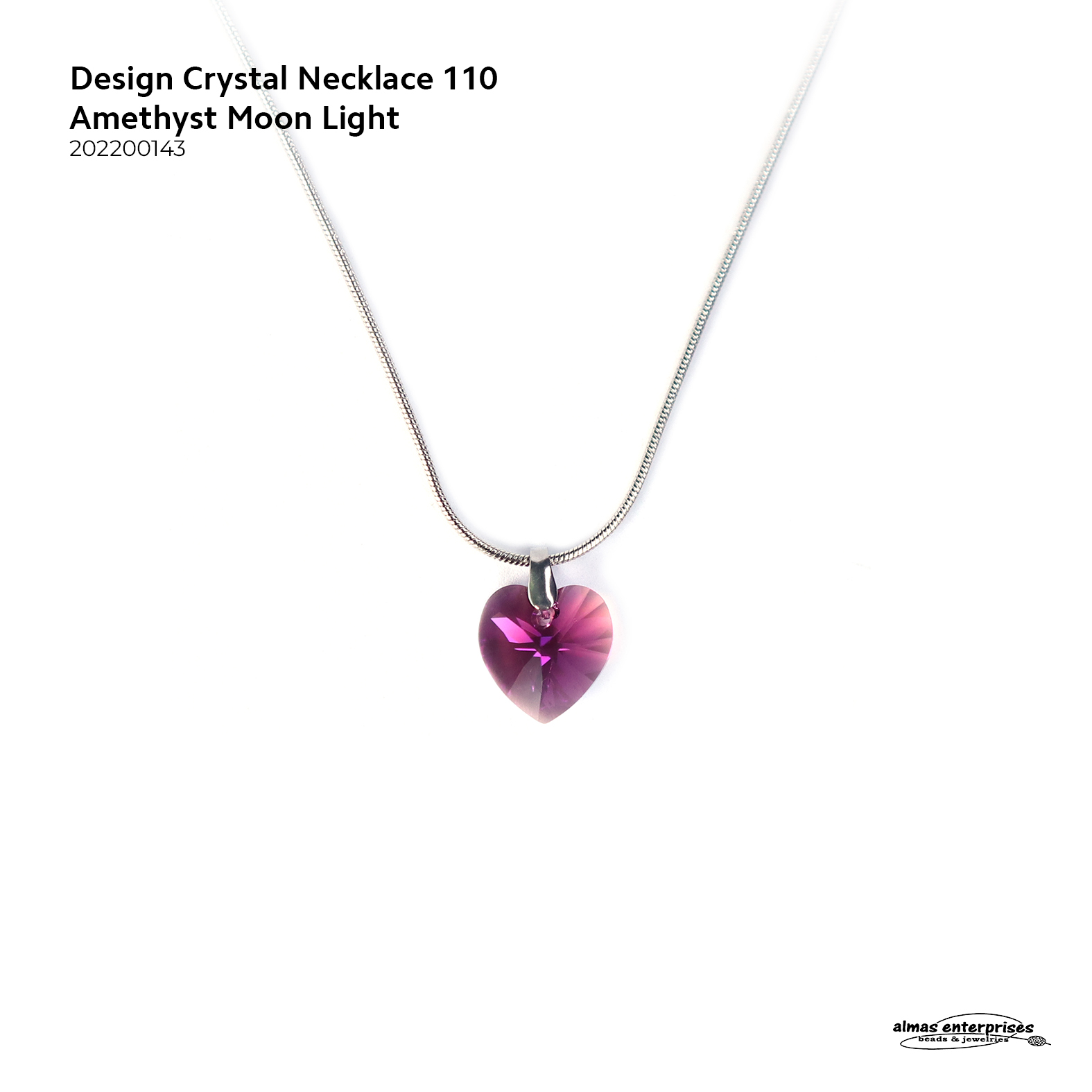 Design Crystal Necklace 110