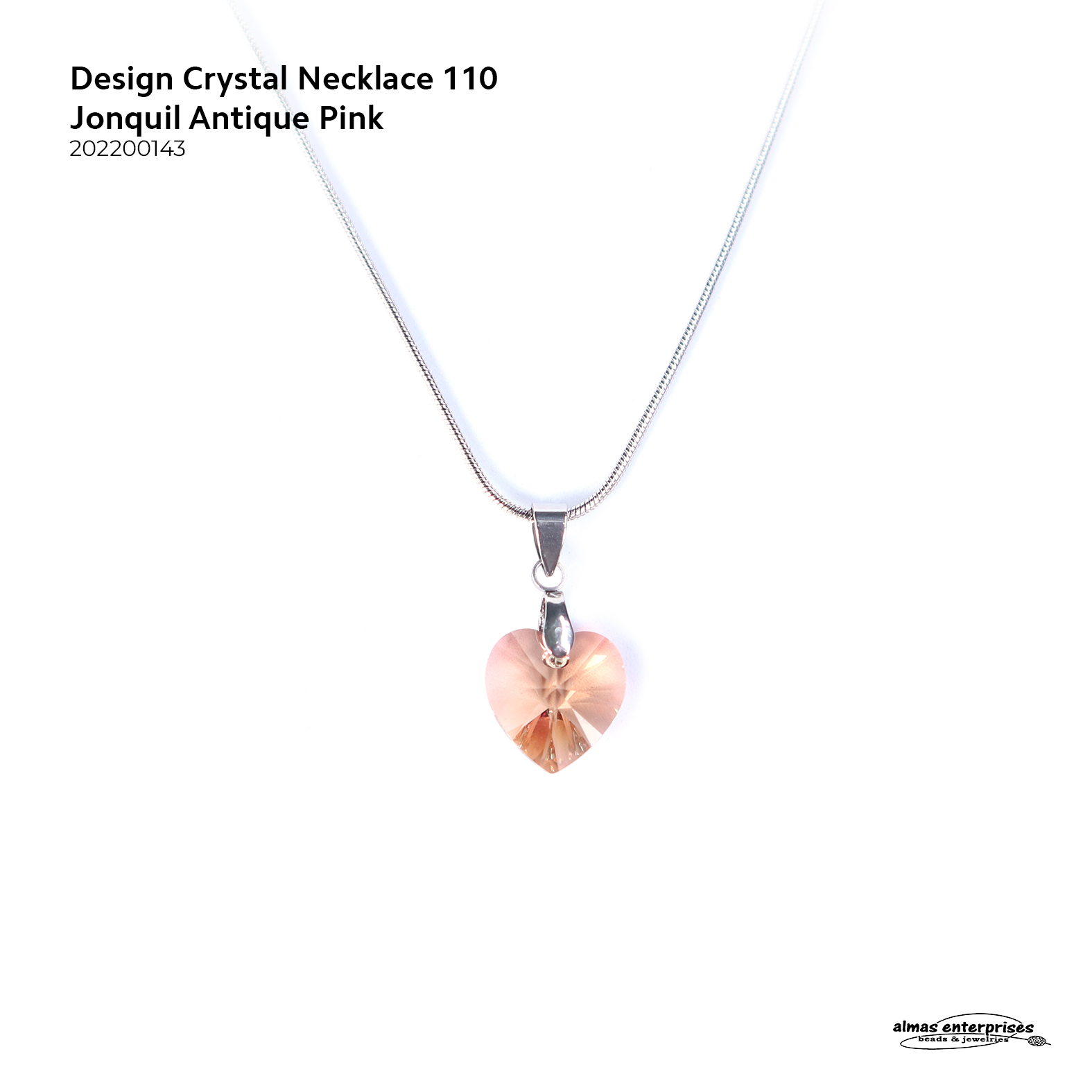 Design Crystal Necklace 110