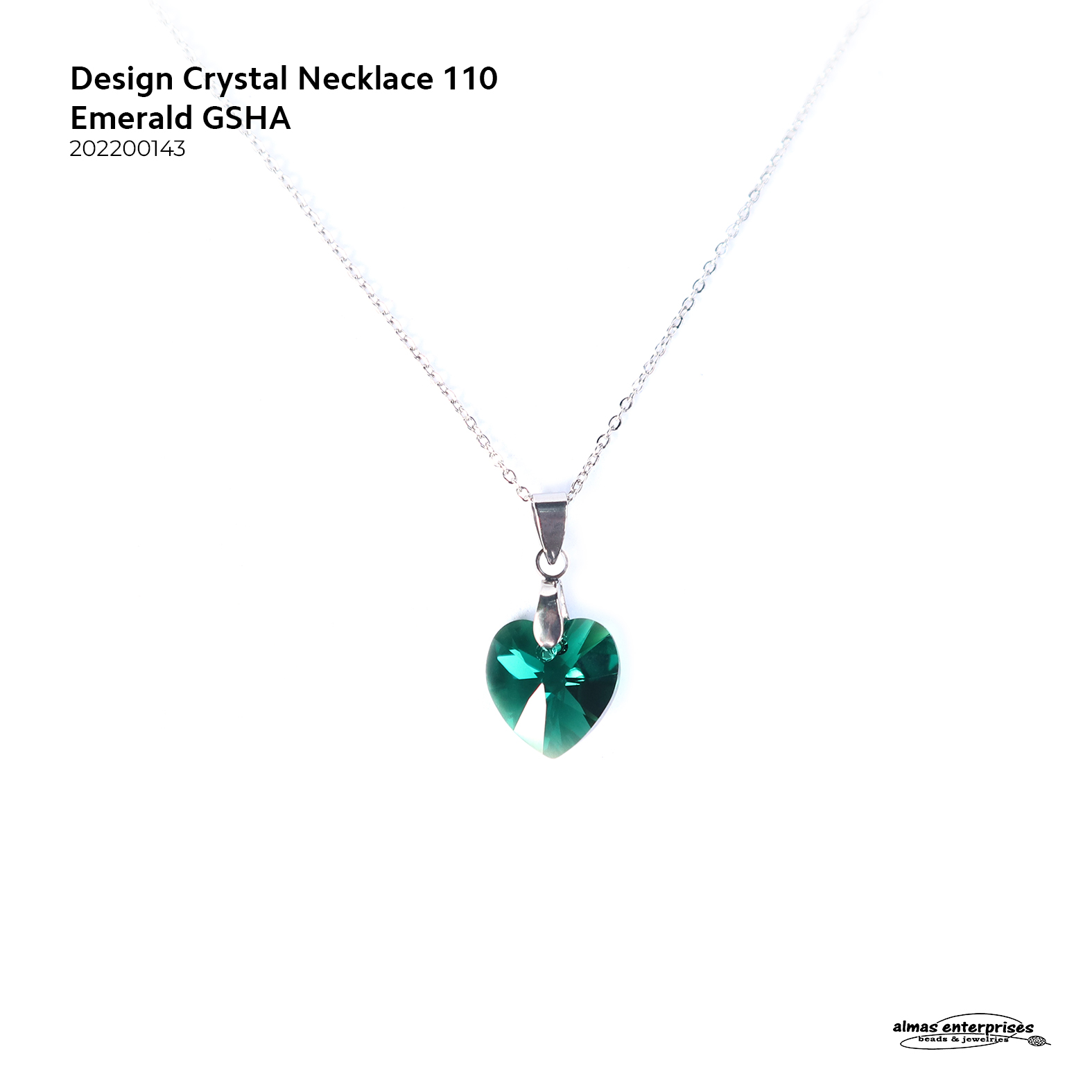 Design Crystal Necklace 110