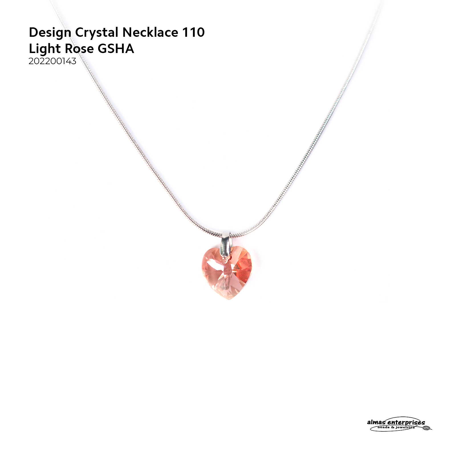 Design Crystal Necklace 110