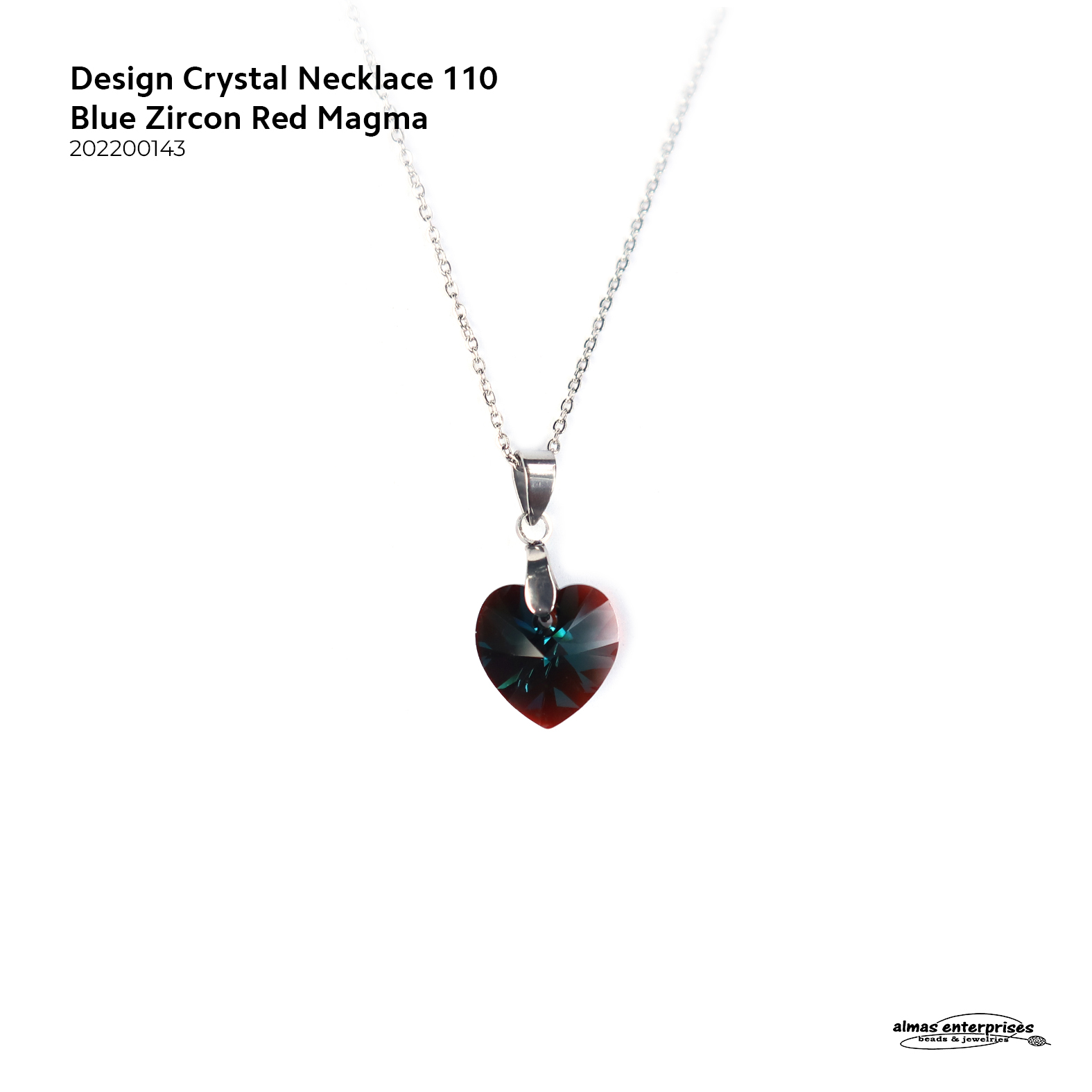 Design Crystal Necklace 110