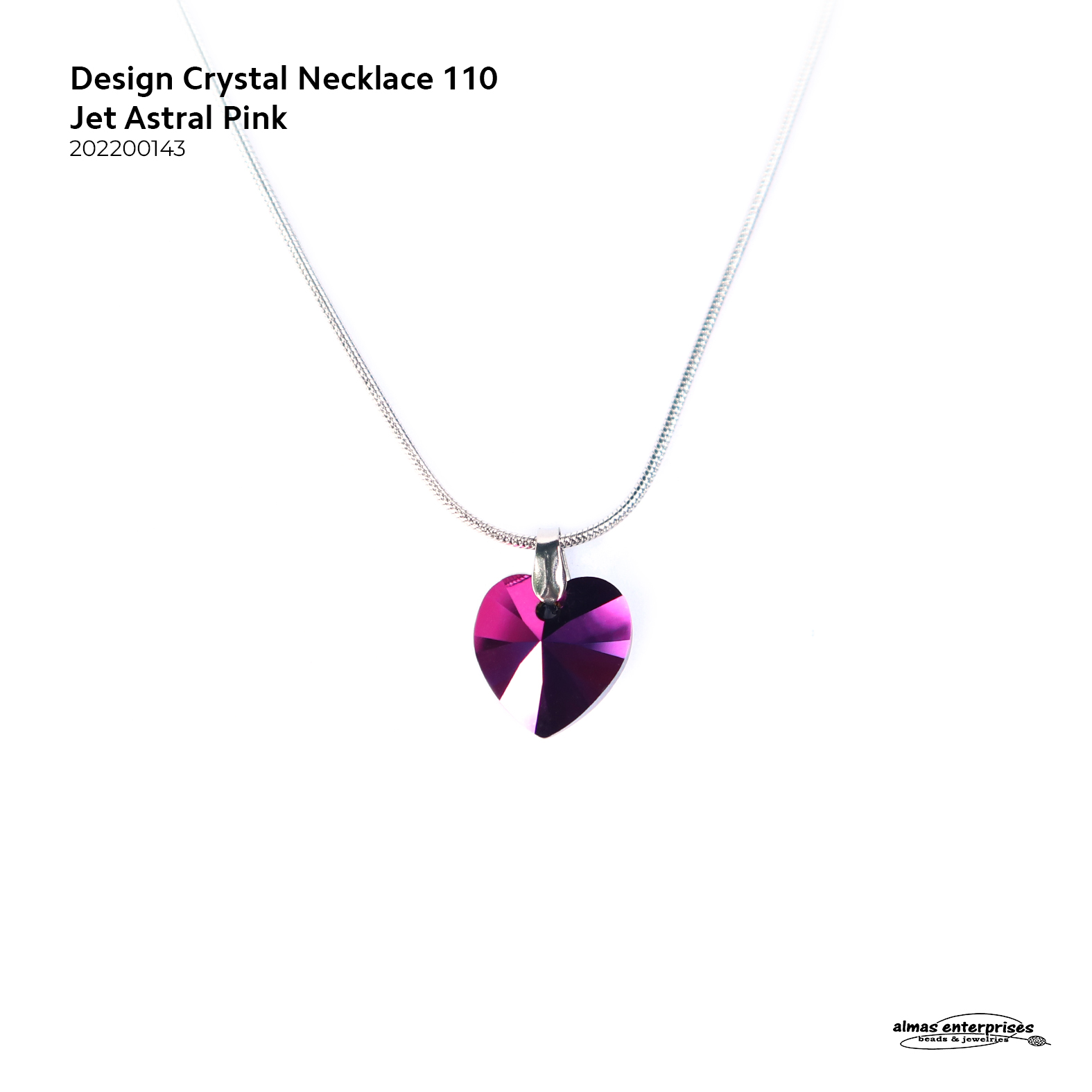 Design Crystal Necklace 110