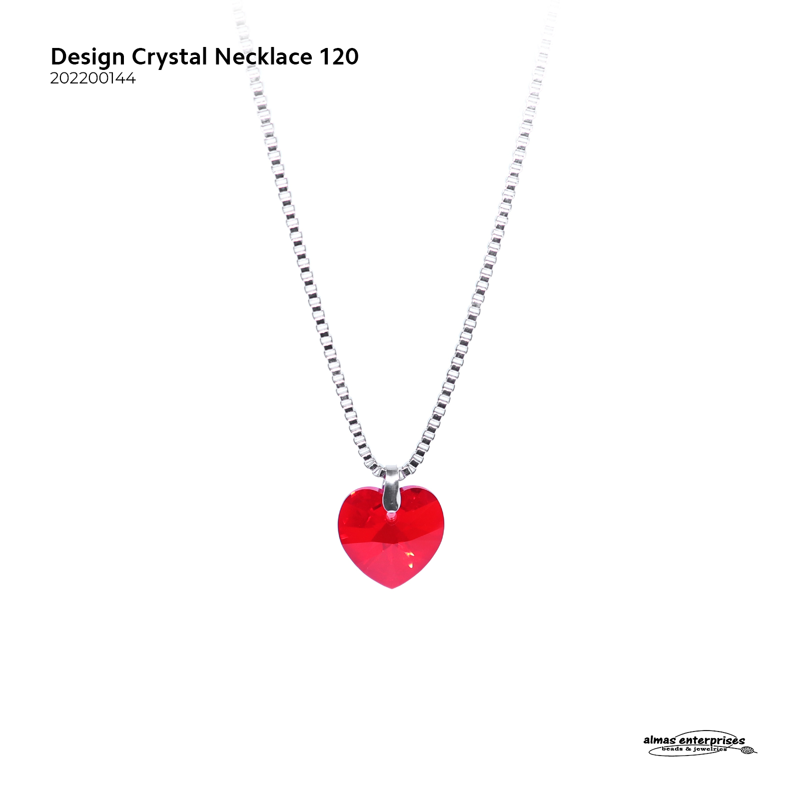 Design Crystal Necklace 120