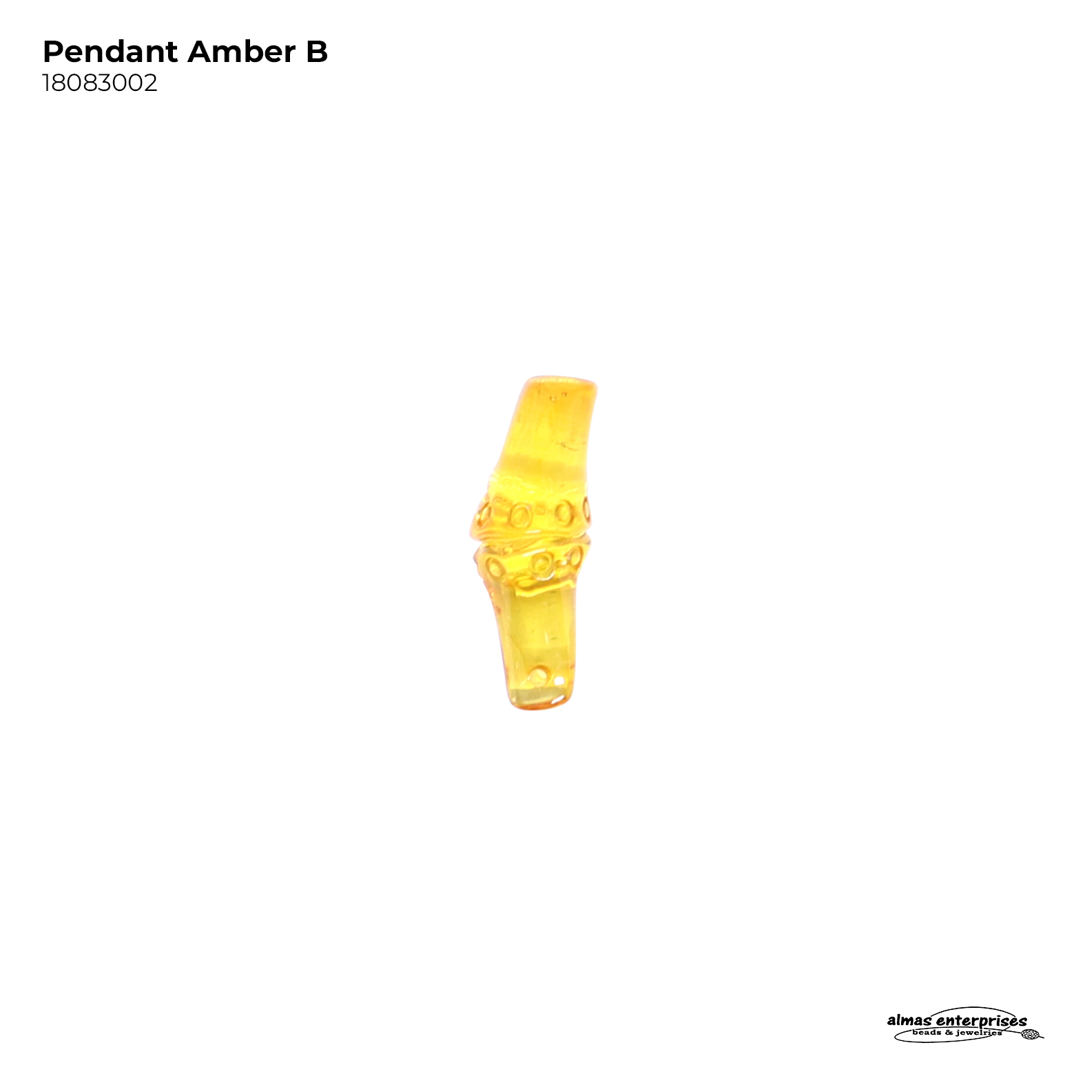 Pendant Amber B