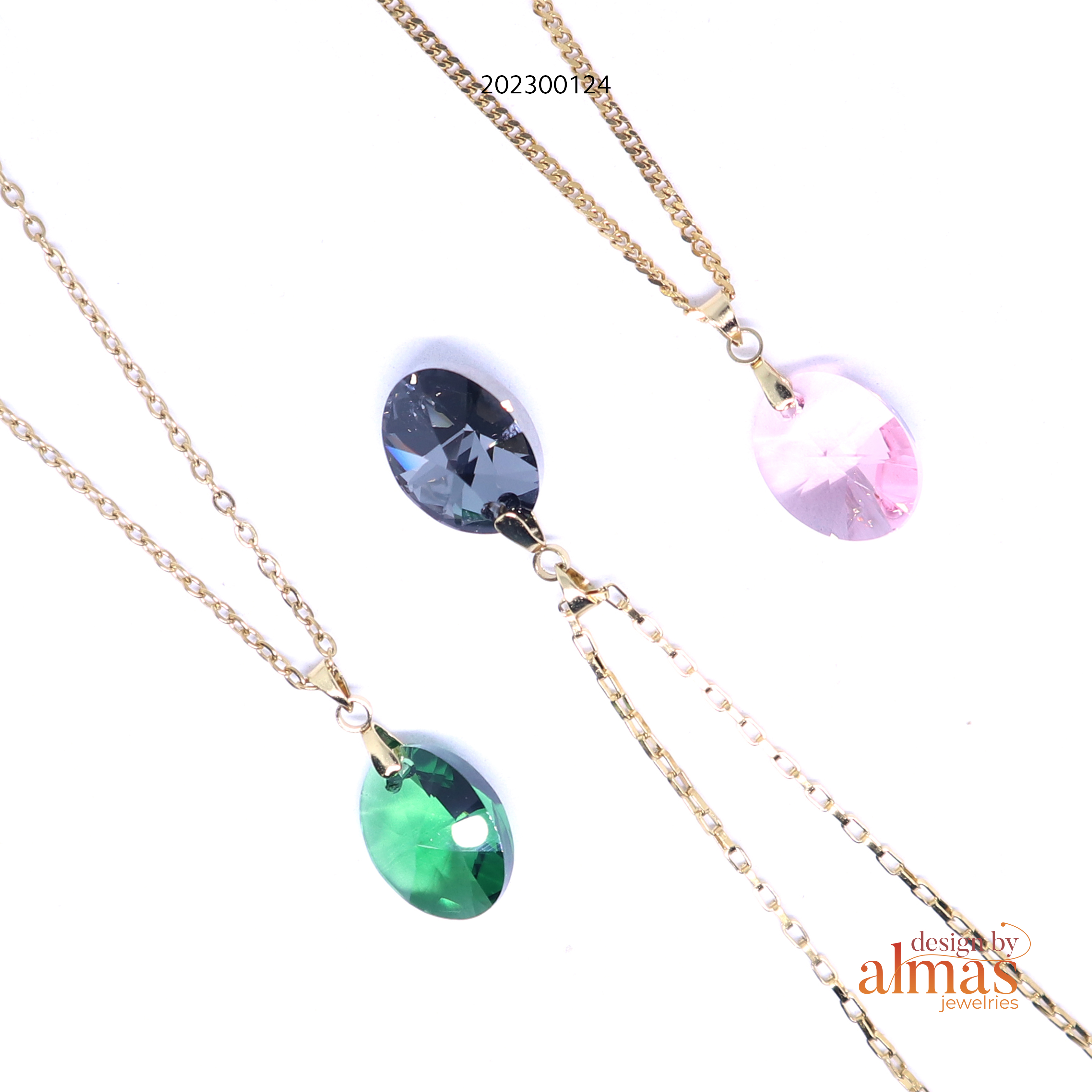 Design Crystal Necklace 90