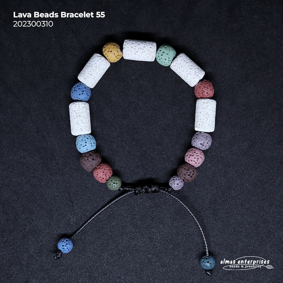Lava Beads Bracelet