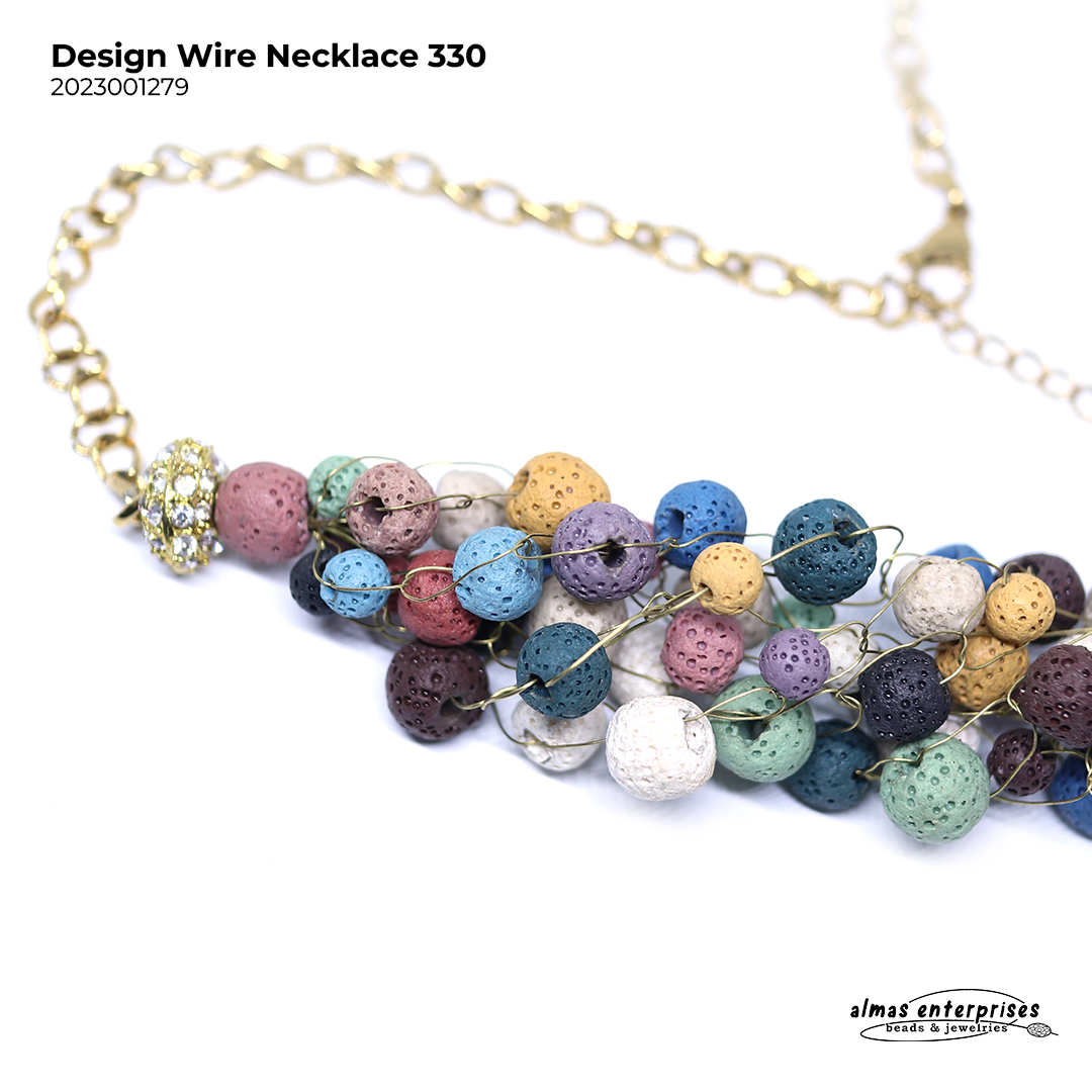 Design Wire Necklace 330