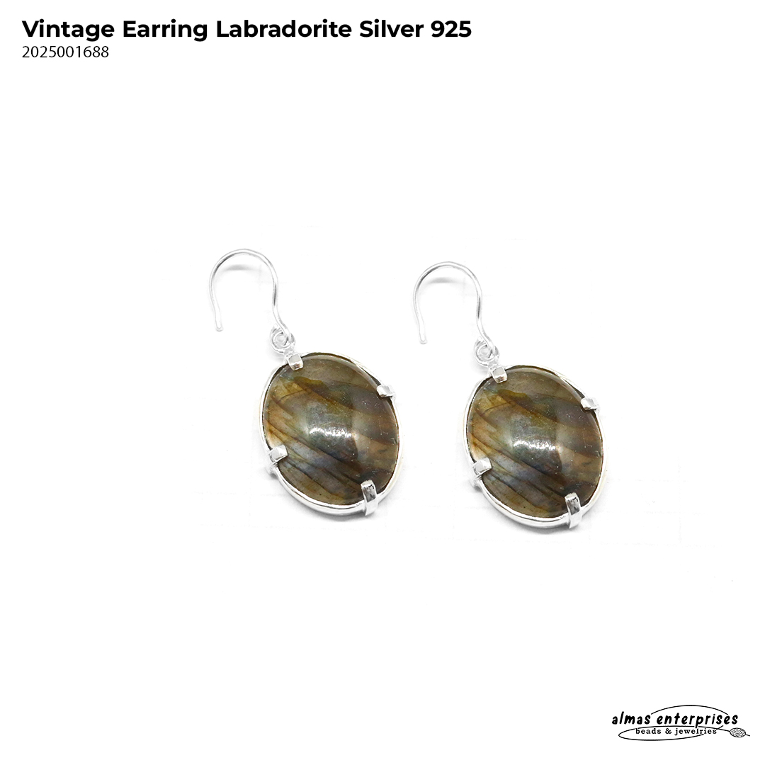Vintage Earring Silver 925