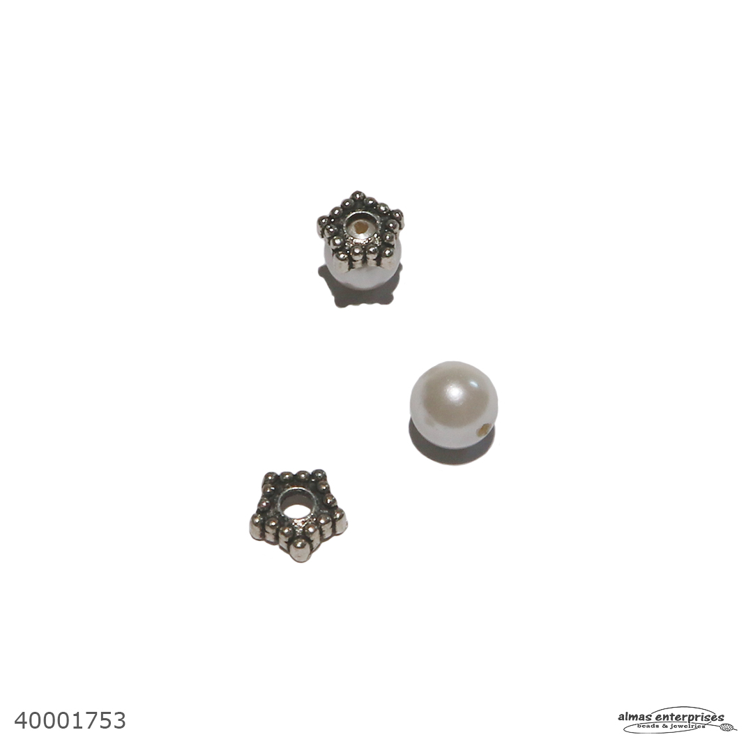 Silver Beads 925 I/2pcs