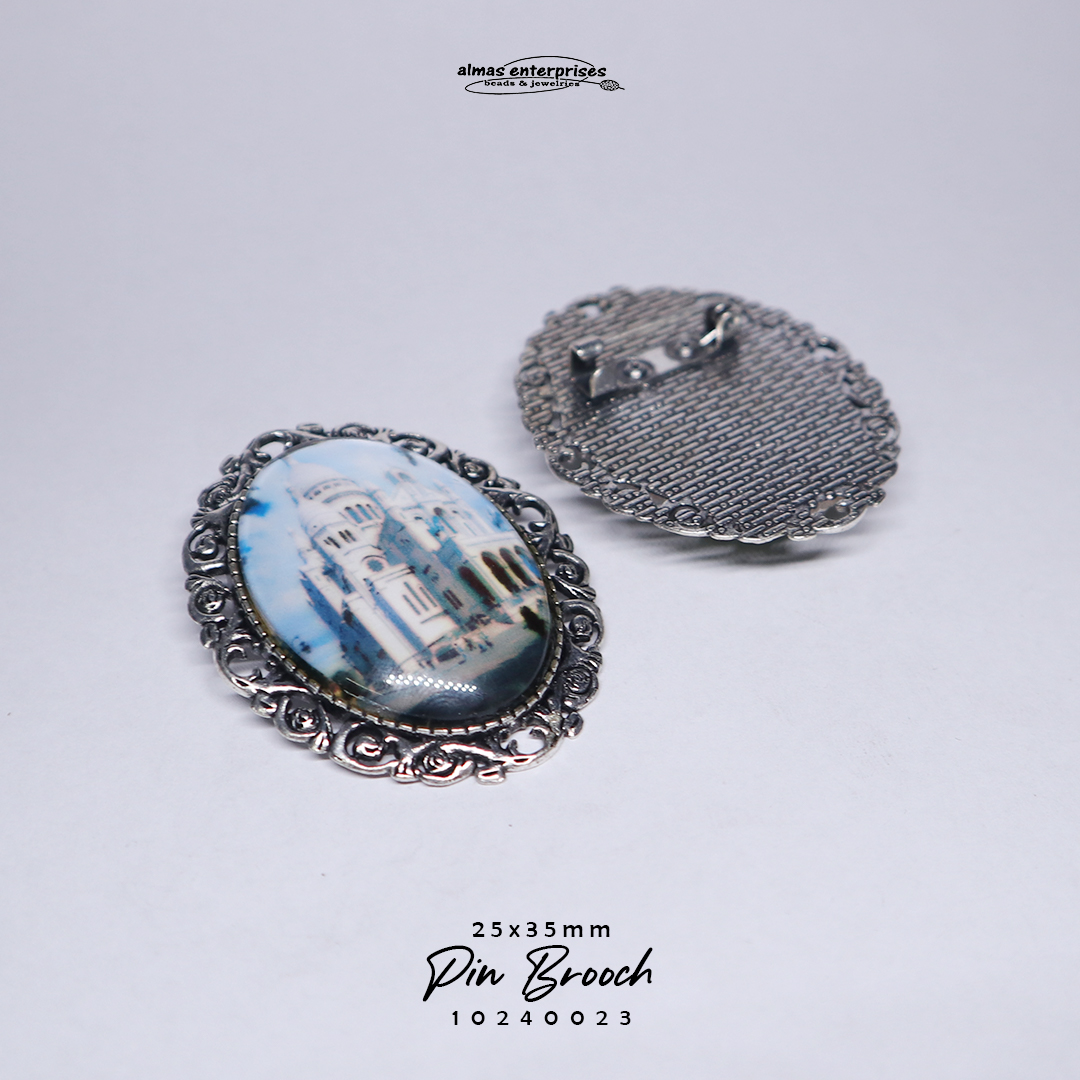 25x35 Pin Brooch