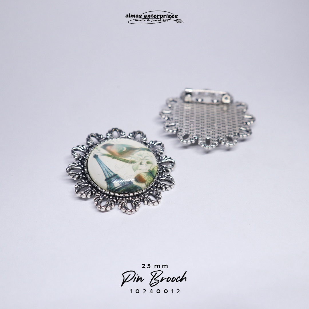 25mm Pin Brooch