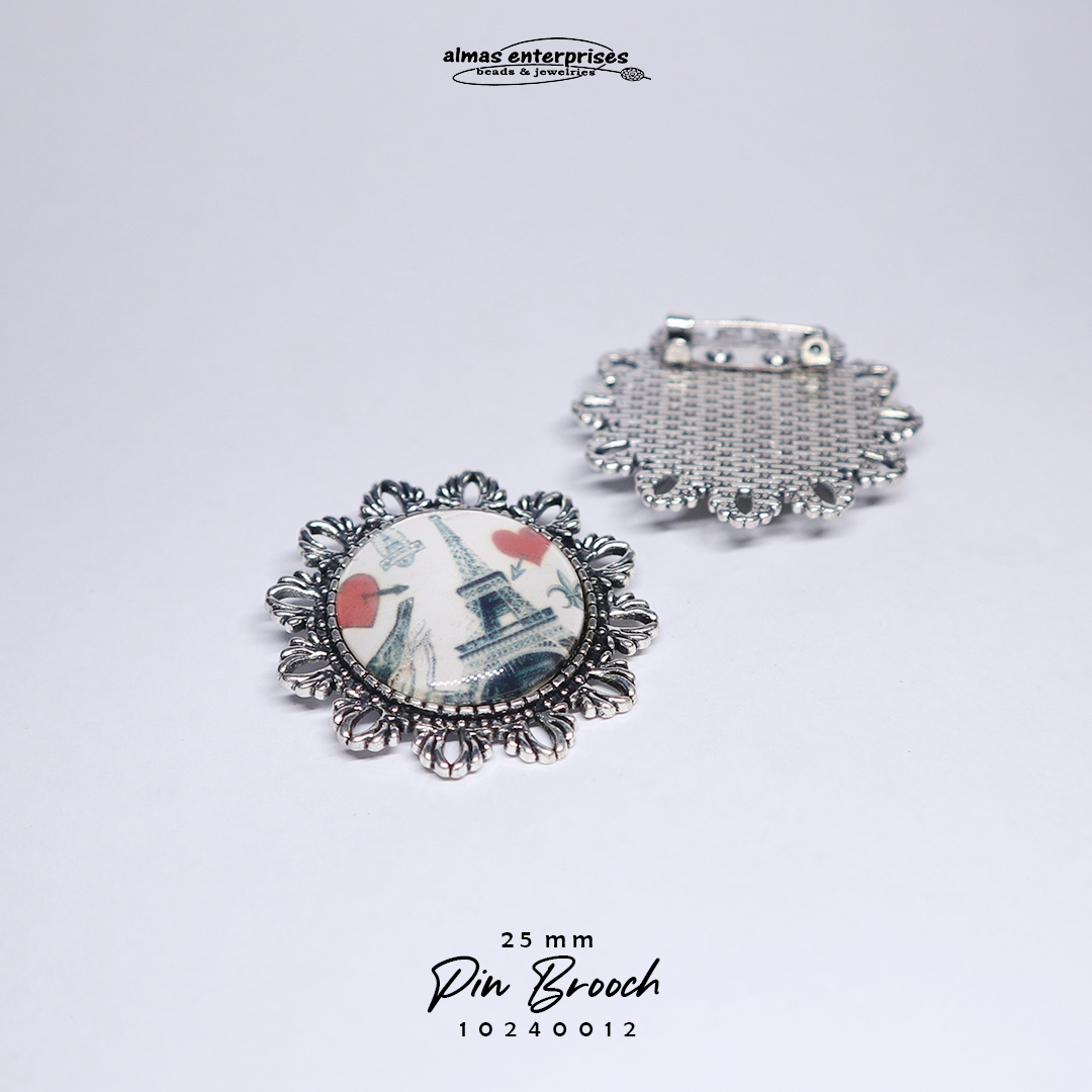 25mm Pin Brooch