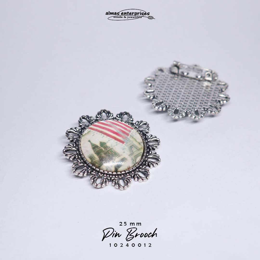 25mm Pin Brooch